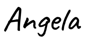Angela's signature